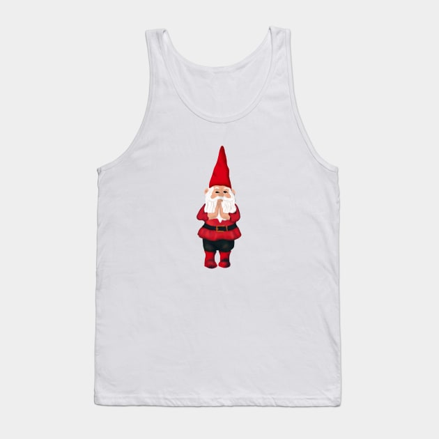 Namaste Gnome Tank Top by Quick Brown Fox Canada 